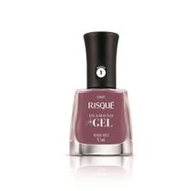 Esmalte Risqué Diamond Gel Veludo Rosé Cremoso 9,5ml