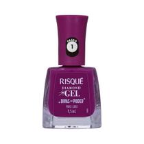 Esmalte Risqué Dimond Gel Divas No Poder Puro Luxo 9,5ml