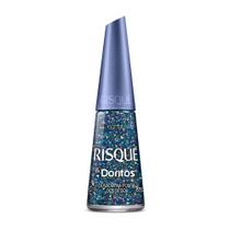 Esmalte Risqué e Doritos Glitte Cor Ousadia na Ponta dos Dedos 8ml Esmalte Risqué e Doritos Glitte Cor Ousadia na Ponta dos Dedos 8ml