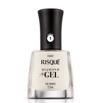 Esmalte Risque Efeito Gel Cha Branco Esmalte Risque Efeito Gel Cha Branco