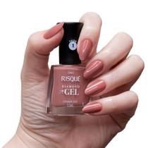 Esmalte Risque Efeito Gel Espumante Rose Esmalte Risque Efeito Gel Espumante Rose