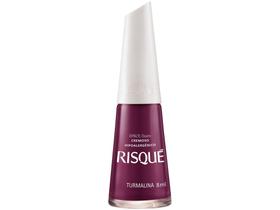 Esmalte Risqué Escuros Turmalina Rosa Cremoso - Hipoalergênico 8ml Esmalte Risqué Escuros Turmalina Rosa Cremoso - Hipoalergênico 8ml