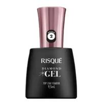 Esmalte Risque Gel Top Coat Fix 9,5ML - Finalização Perfeita para Suas