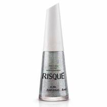 Esmalte risque glitter mil purpurinas 8ml