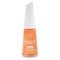 Esmalte Risqué Laranja Cremoso Antes Sol que Mal Iluminada 8ml