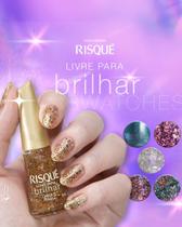 Esmalte Risqué Livre para Brilhar