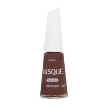 Esmalte Risqué Marrom Cremoso Chocolight 8ml