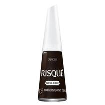 Esmalte Risqué Marromvilhoso Cremoso 8ml - Alta Durabilidade e Brilho Sofisticado Esmalte Risqué Marromvilhoso Cremoso 8ml - Alta Durabilidade e Brilho Sofisticado