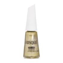 Esmalte Risqué Metálico Dourado Doura-me se for Capaz 8ml