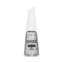 Esmalte Risqué Metálico Nova Cor Prata na Lata