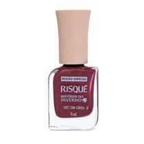 Esmalte Risque Mistérios do Inverno Café Com Canela Edição Especial 9ml
