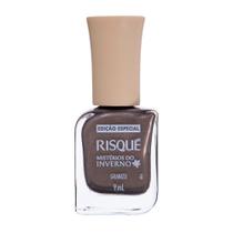 Esmalte Risqué Mistérios do Inverno Granizo Metálico 9ml