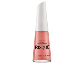 Esmalte Risqué Natural Angélica Rosa - Hipoalergênico 8ml