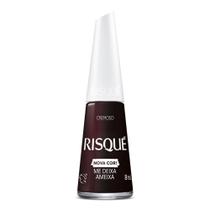 Esmalte Risqué Nova Cor Cremoso Cor Me Deixa Ameixa 8ml