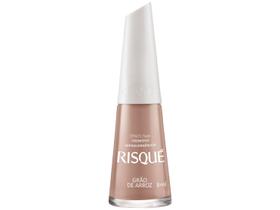Esmalte Risqué Nude Cremoso Grão De Arroz 8ml