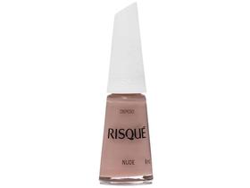 Esmalte Risqué Nude Cremoso Hipoalergênico - 8ml