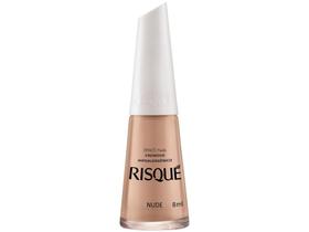 Esmalte Risqué Nude Cremoso Hipoalergênico - 8ml