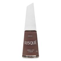 Esmalte Risqué Nude Cremoso Linda, Leve e Nude 8ml