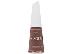 Esmalte Risqué Nudes Cappuccino Cremoso - Hipoalergênico 8ml