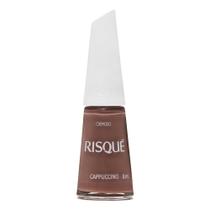 Esmalte Risqué Nudes Cremosos Cor Cappuccino 8ml