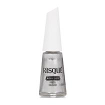 Esmalte Risqué Prateado Metálico Prata na Lata 8ml
