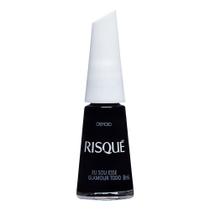 Esmalte Risqué Preto Cremoso Eu Sou Esse Glamour Todo 8ml