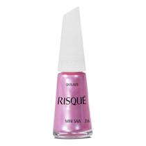 Esmalte Risqué Rosa Cintilante Mini Saia 8ml
