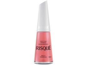 Esmalte Risqué Rosa Cremoso Bela e Poderosa 8ml Esmalte Risqué Rosa Cremoso Bela e Poderosa 8ml
