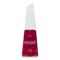 Esmalte Risqué Rosa Cremoso Grão de Café 8ml