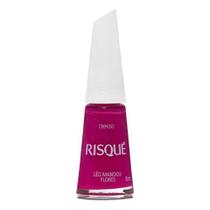 Esmalte Risqué Rosa Cremoso Léo Mandou Flores 8ml - COTY