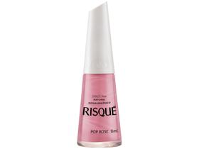 Esmalte Risqué Rosa Natural Pop Rose 8ml Esmalte Risqué Rosa Natural Pop Rose 8ml