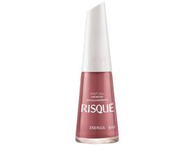 Esmalte Risqué Rosas Energia Cremoso - Hipoalergênico 8ml