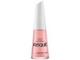 Esmalte Risqué Rosas Natural Condessa 8ml Esmalte Risqué Rosas Natural Condessa 8ml