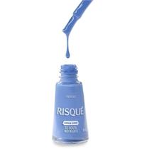 Esmalte Risqué Se Solta no Blues Cremoso 8ml