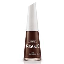 Esmalte Risqué Terroso Cremoso Café Brasileiro 8ml