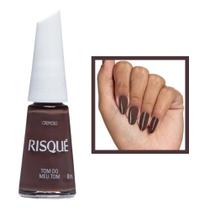 Esmalte Risque Tom do Meu Tom Cremoso Hipoalergenico 8ml