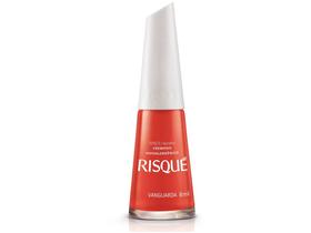 Esmalte Risqué Vanguarda Vermelho Cremoso - Hipoalergênico 8ml