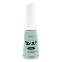 Esmalte Risqué Verde Cremoso Menta.liza 8ml