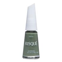 Esmalte Risqué Verde Militar Cremoso Guerreira do Arco-íris 8ml
