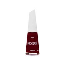 Esmalte Risqué Vermelho Cremoso Carmim 8ml