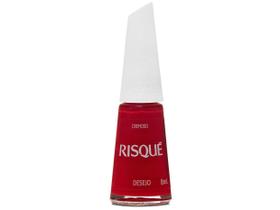 Esmalte Risqué Vermelho Cremoso Desejo 8ml