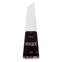 Esmalte Risqué Vermelho Cremoso Rebu 8ml