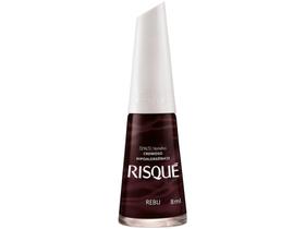 Esmalte Risqué Vermelhos Rebu Cremoso - Hipoalergênico 8ml