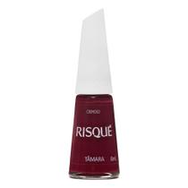 Esmalte Risqué Vinho Cremoso Tâmara 8ml