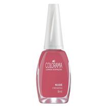 Esmalte Rosa Queimado 8ml Colorama Cremoso Vegano Longa Duração
