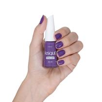 Esmalte Roxo Risqué Jujuva Cremoso Blister 8ml