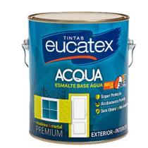 Esmalte seca rápido base água branco acetnado 3,6lt