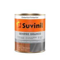 Esmalte Sempre Acetinado 0,9L Branco - Suvinil - 50579134 - Unitario - BASF