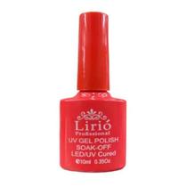 Esmalte Shellac Color Gel Polish 10Ml Manicure Unha Vermelho