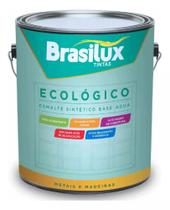 Esmalte Sintético Base Água Ecológico Sem Cheiro Cor Branco Brilhante 3,6 L